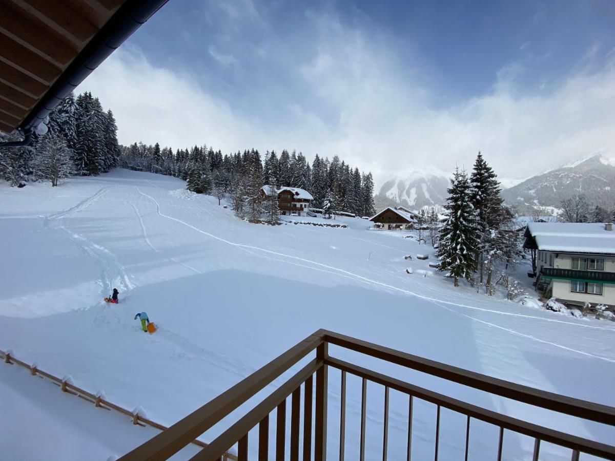 Moderne Kaminstube Apartment Ramsau am Dachstein Exterior foto