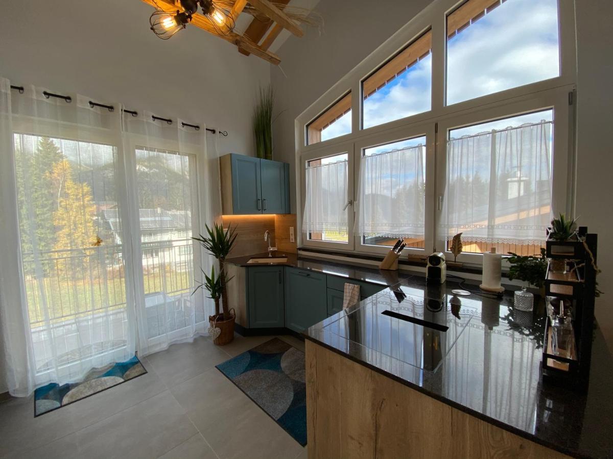 Moderne Kaminstube Apartment Ramsau am Dachstein Exterior foto