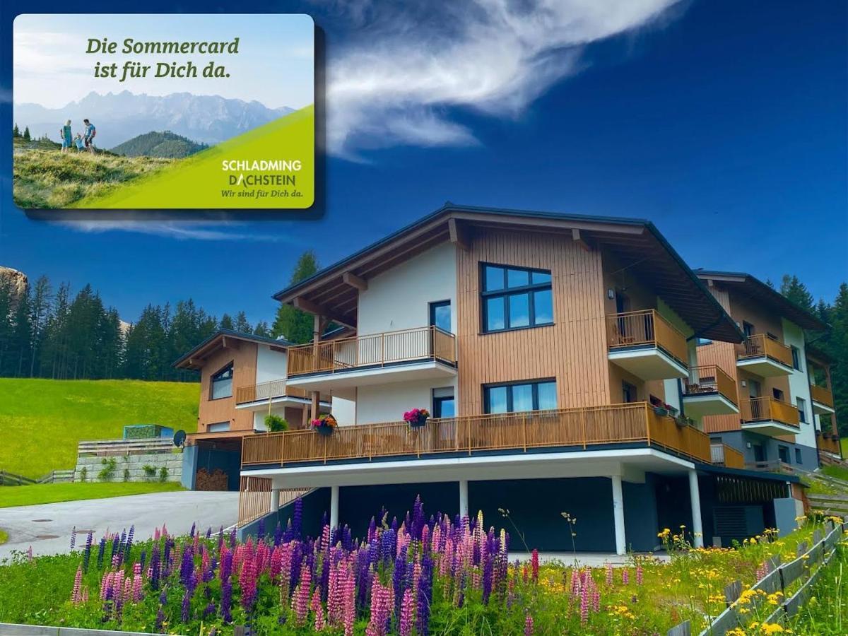 Moderne Kaminstube Apartment Ramsau am Dachstein Exterior foto